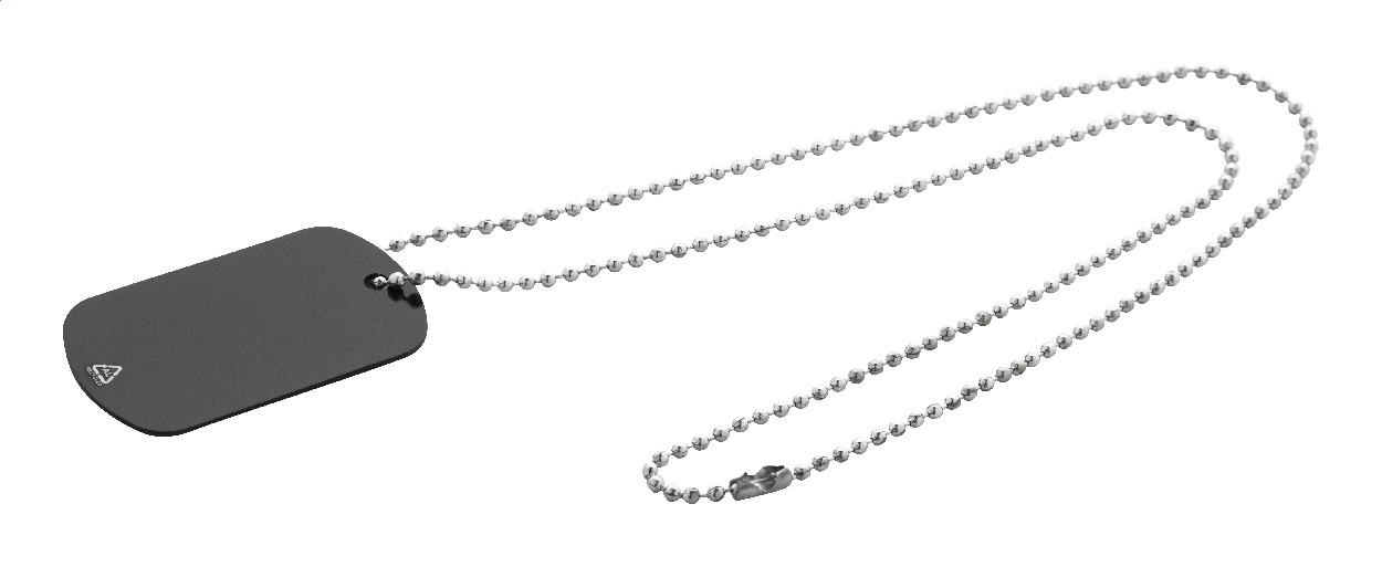 Collar con Placa de Identificación Reciclada - Sagunto15