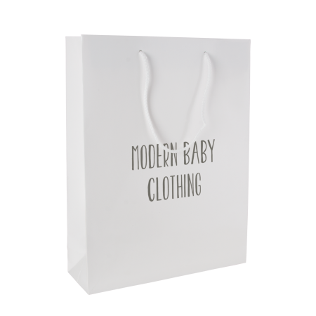 Bolsas de Papel Laminado Brillante Blanco - Valmojado