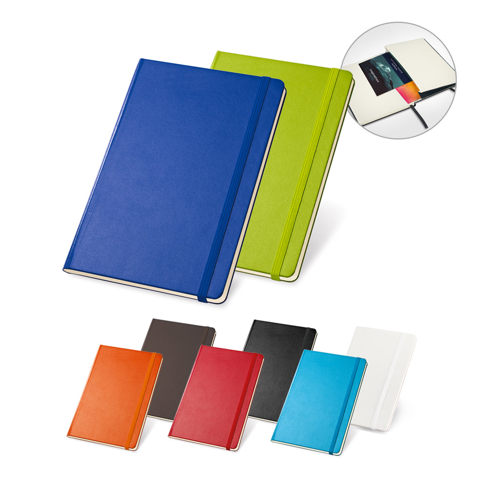 Bloc de notas A5 de tapa dura en color marfil - Dodworth - Ardales