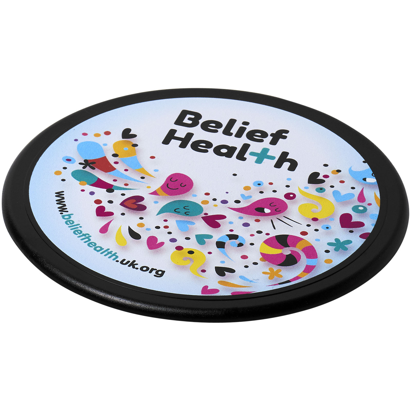 Posavasos Redondo de Plástico Reciclado - El Burgo