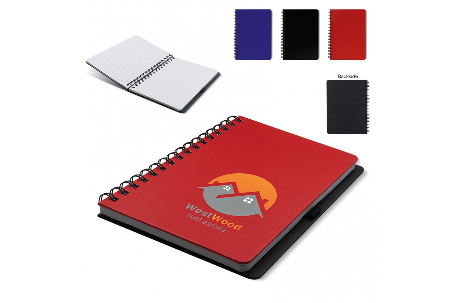 Cuaderno Espiral de Papel Reciclado - Almáchar