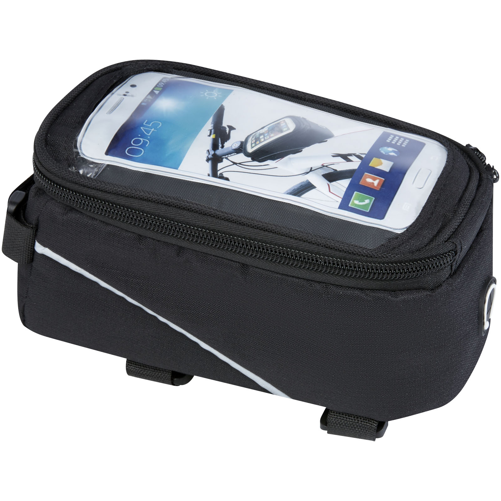 Pequeña bolsa para bicicleta con cubierta transparente para teléfono - Buckingham - Pujerra