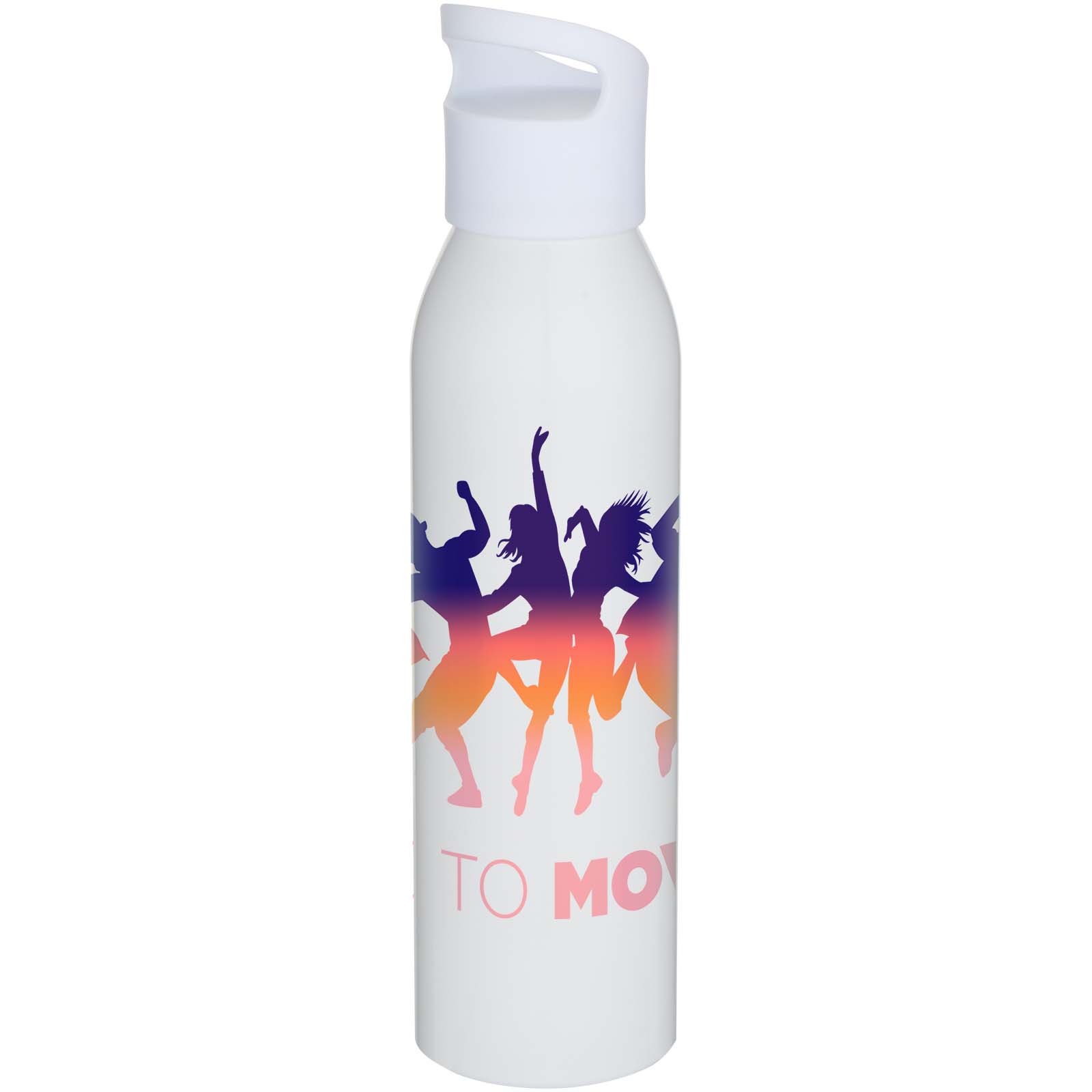 Botella de acero inoxidable reciclado de 650 ml con asa - Arraia-Maeztu
