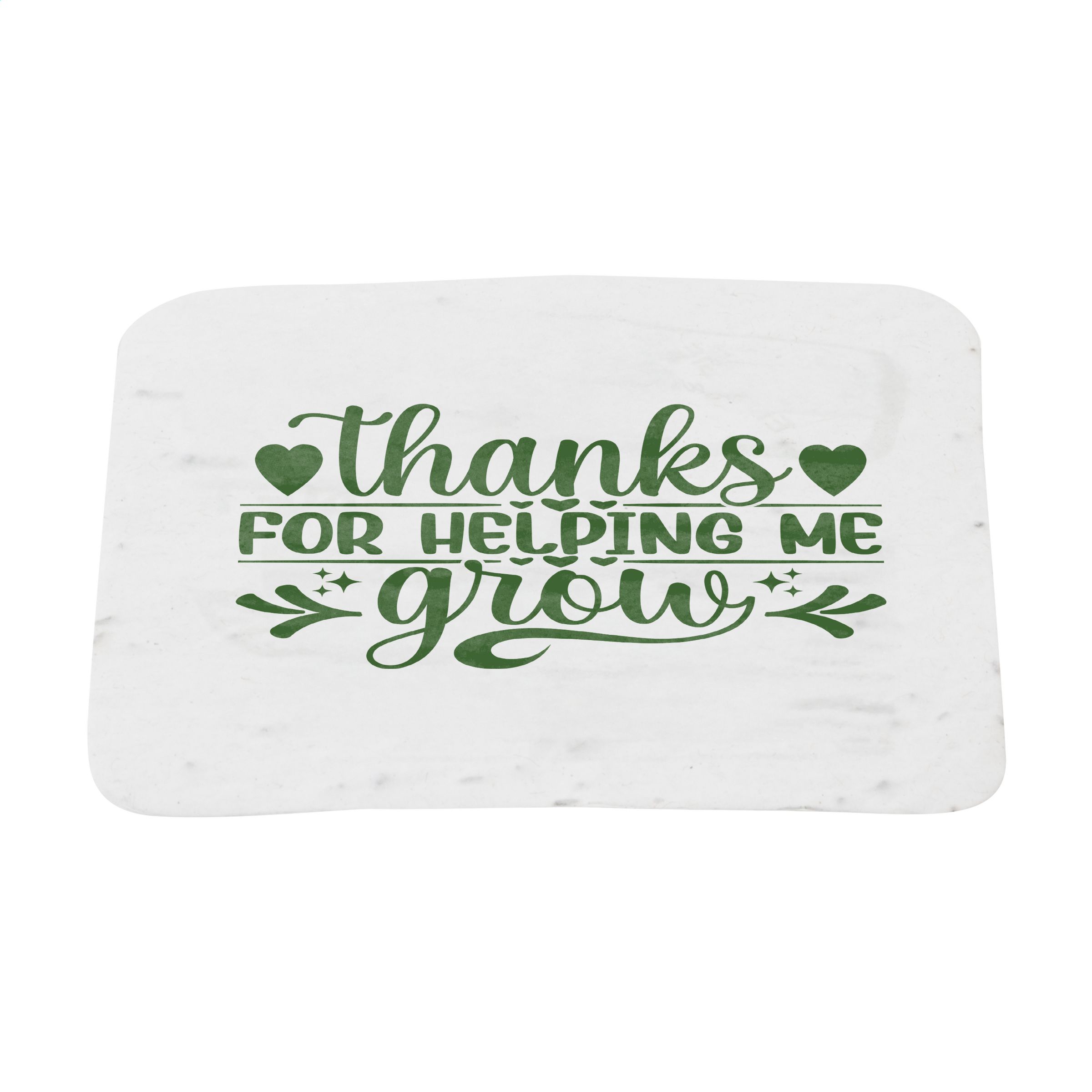 Posavasos Cuadrado de Papel Semilla - La Roda de Andalucía