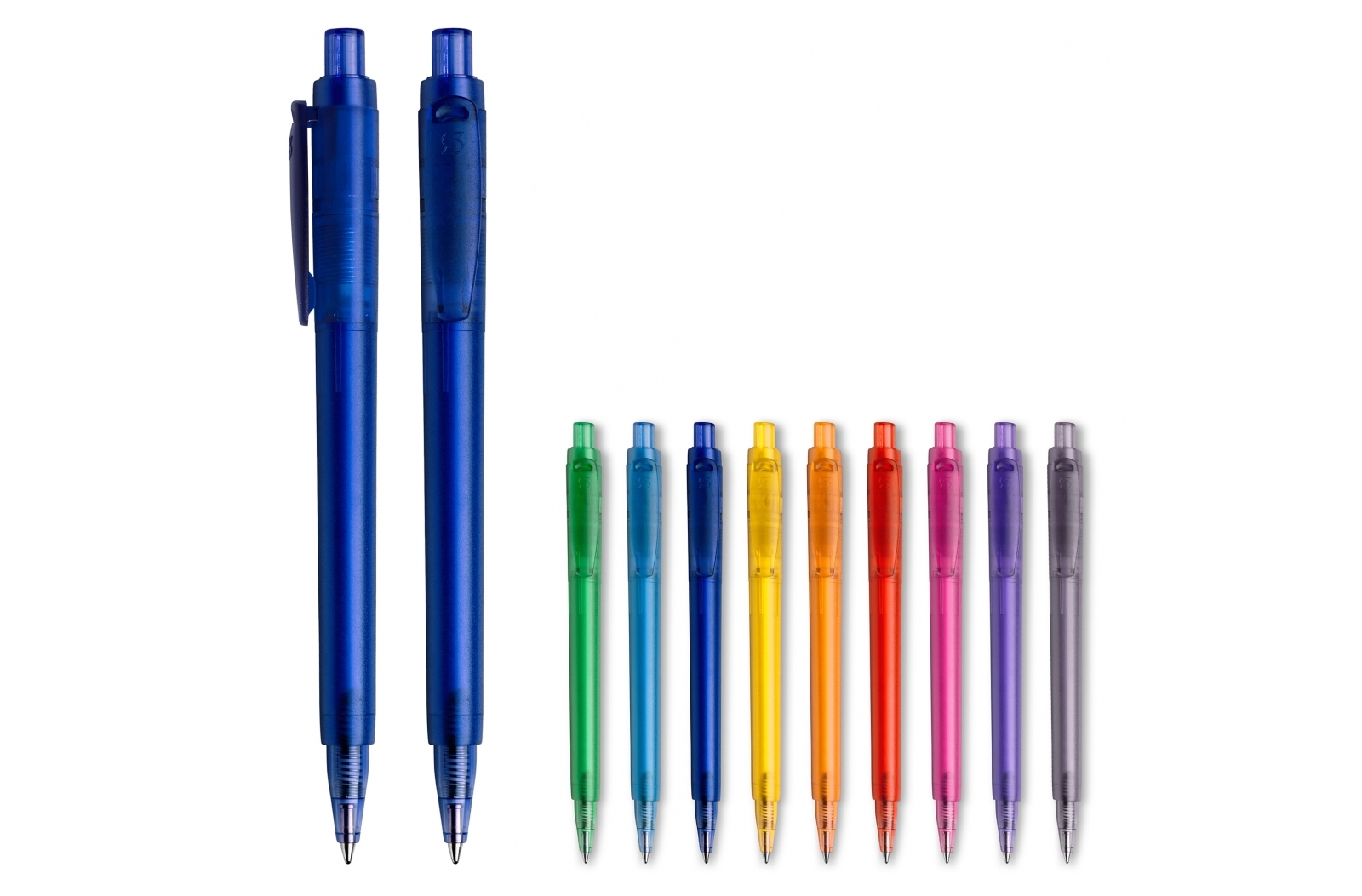 Bolígrafo con Clip Frosteado - Henley-on-Thames - San Mateo de Gállego