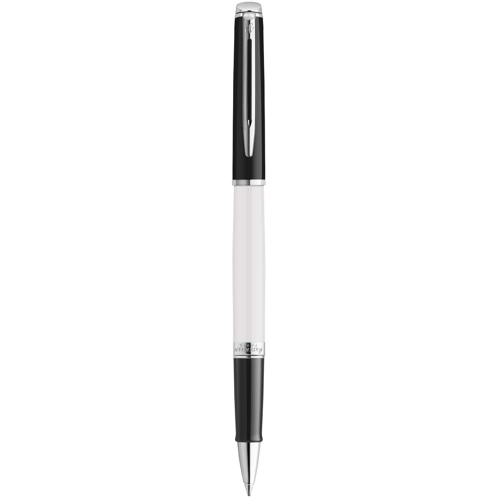 Bolígrafo Waterman Hemisphere con acabado paladio - Azul/Negro