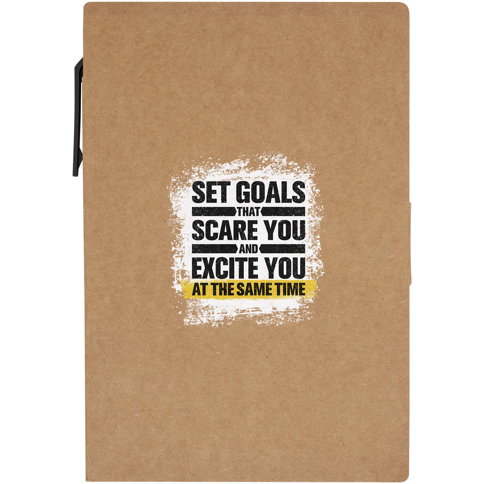 Bloc de notas adhesivas con bolígrafo ecológico - Albaladejo