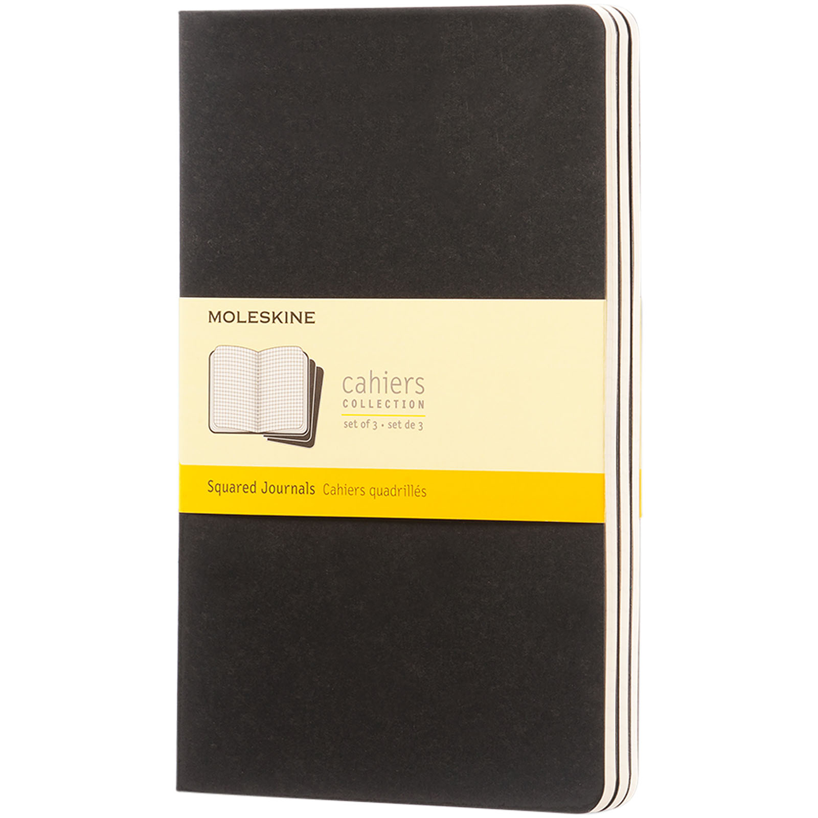 Moleskine Journal Cahier L - cuadriculado