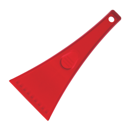 Rascador de hielo de plástico transparente - Mesía