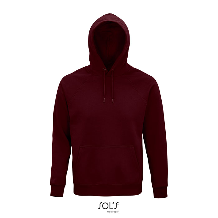 Sudadera con Capucha Unisex de Algodón Orgánico y Poliéster Reciclado - Santa Maria de Martorelles