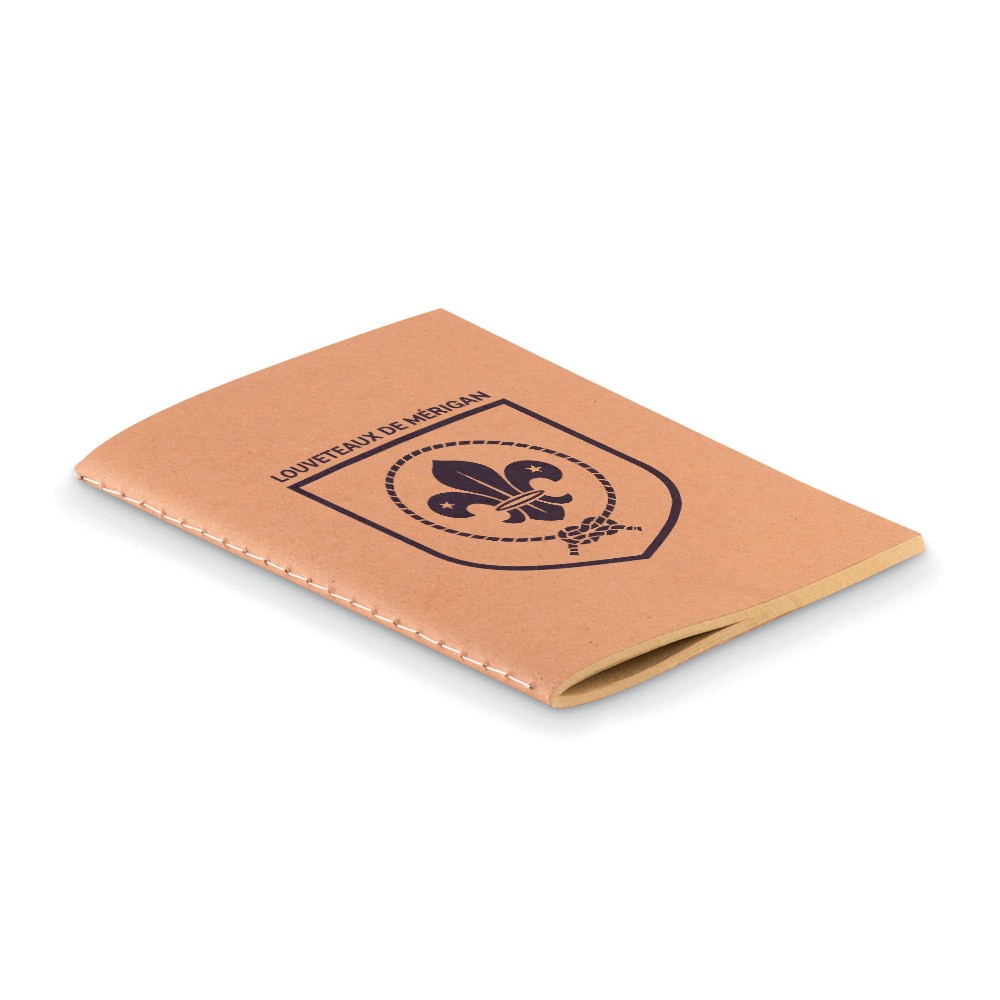 Cuaderno A6 con Cubierta de Cartón Reciclado - Las Peñas de Riglos