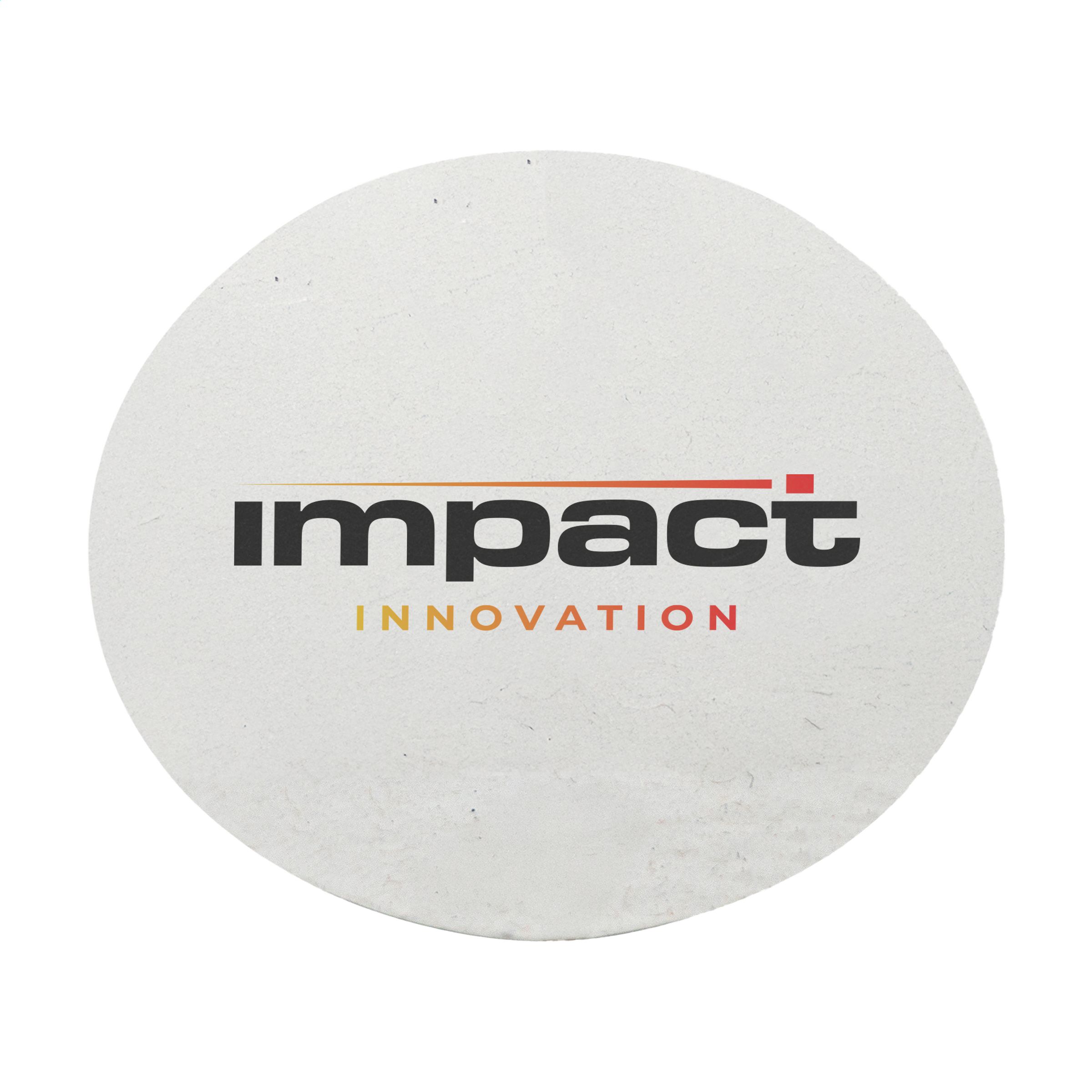 Posavasos Redondo de Papel Semilla de Flores - Beneixama