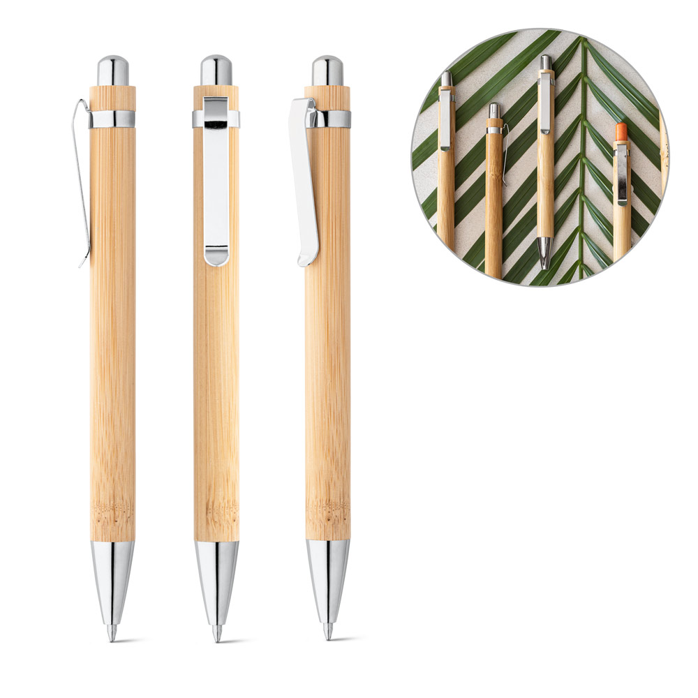 Bolígrafo de Bambú con Clip - Little Rissington - Alanís