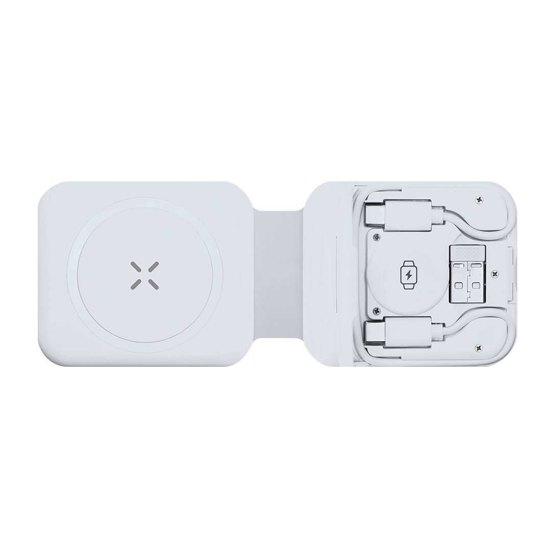 Estación de Carga Inalámbrica Converge - Escorca impreso con logotipo