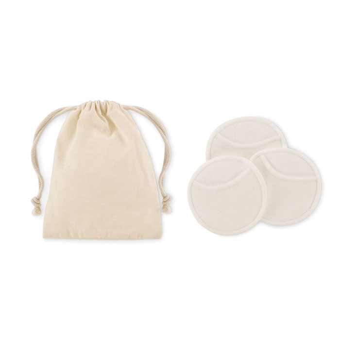 Juego de almohadillas limpiadoras faciales reutilizables - Santed