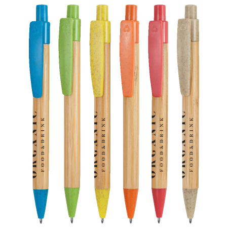 Bolígrafo de botón Bambú Eco - Bisimbre