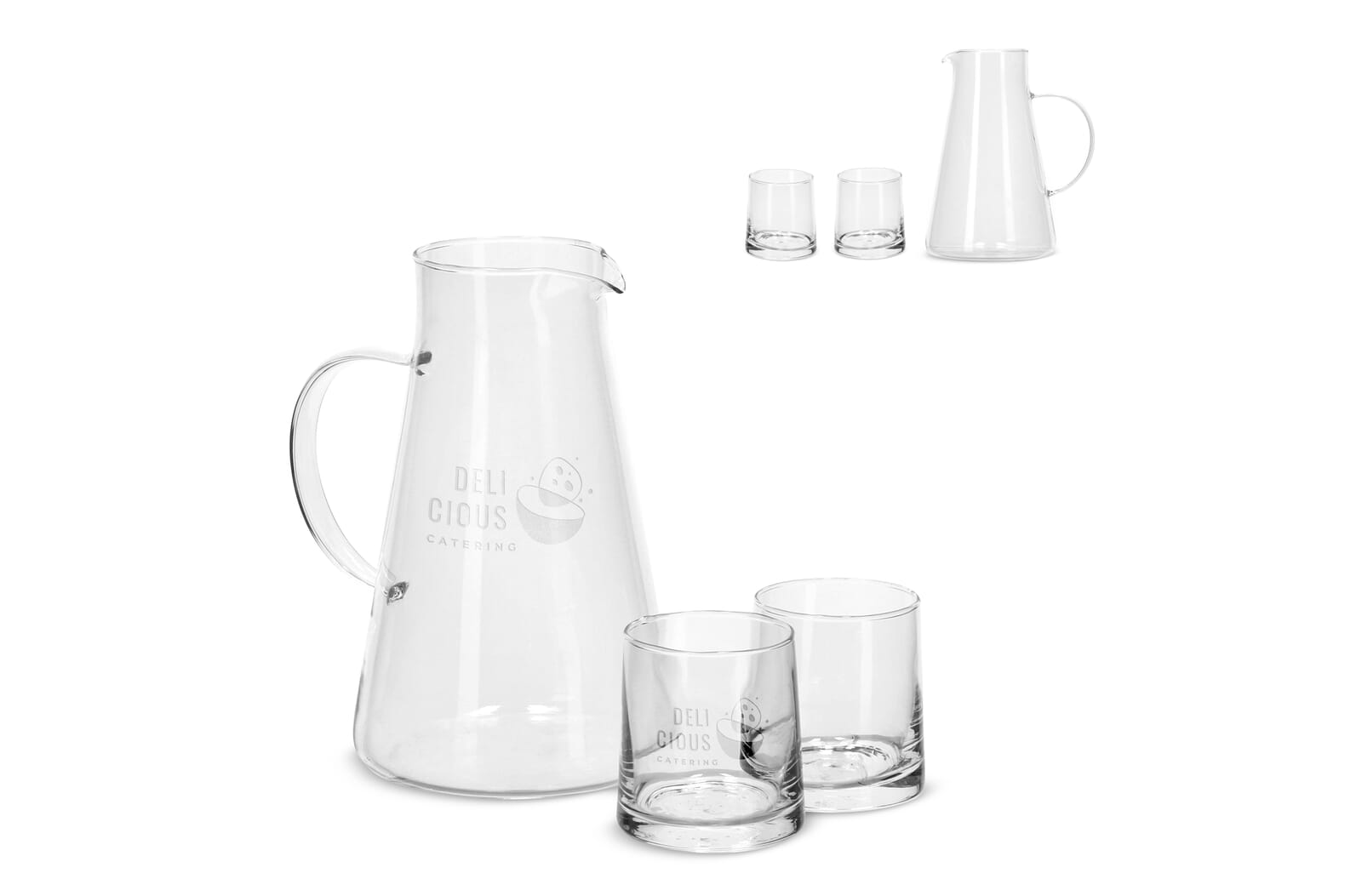 Elegant Carafe Set with Glasses - Nájera