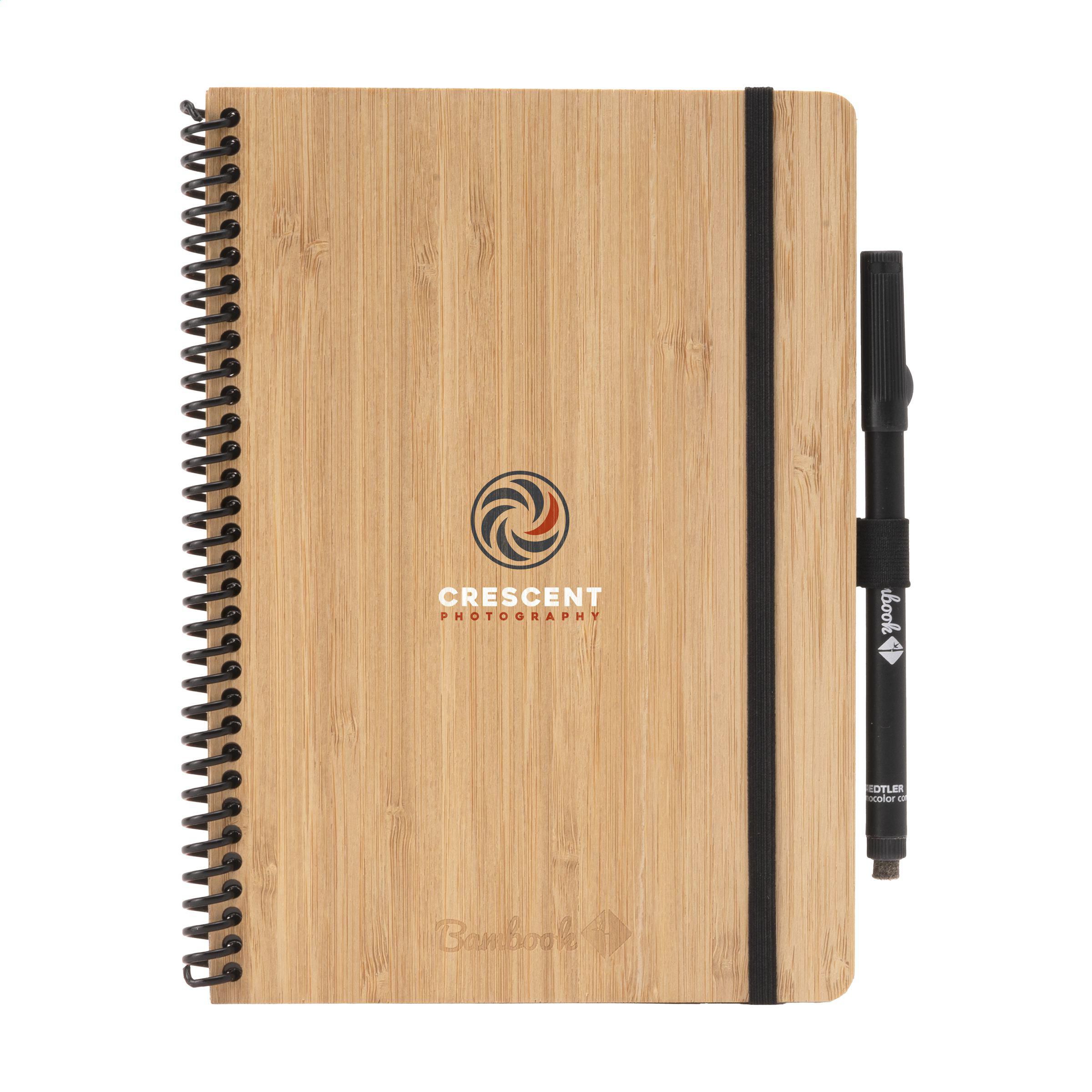 Cuaderno borrable Bambook Classic de tapa dura A5.