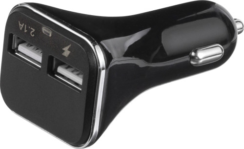 Adaptador de coche ABS con 2 puertos USB estándar - Little Bedwyn - Santa Coloma