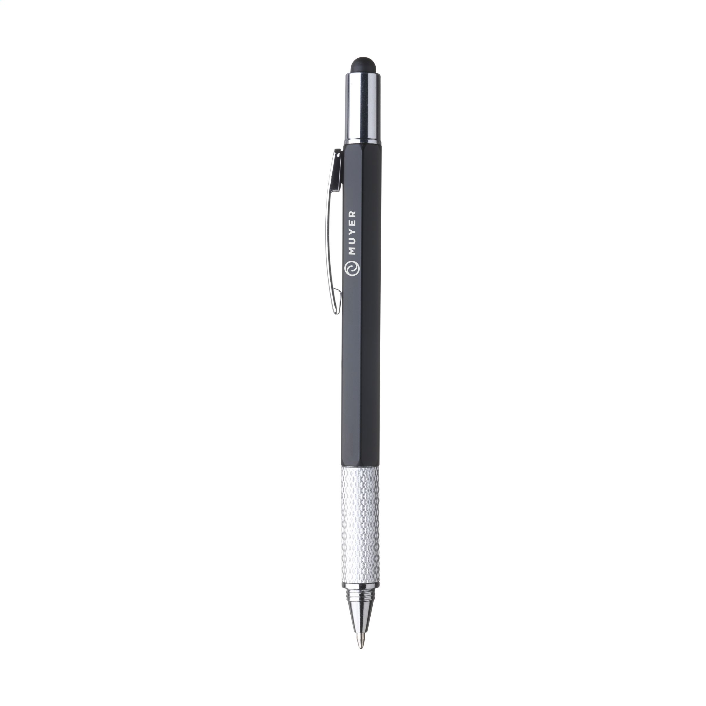Un bolígrafo que tiene múltiples herramientas integradas en él - Addlethorpe - Cubelles