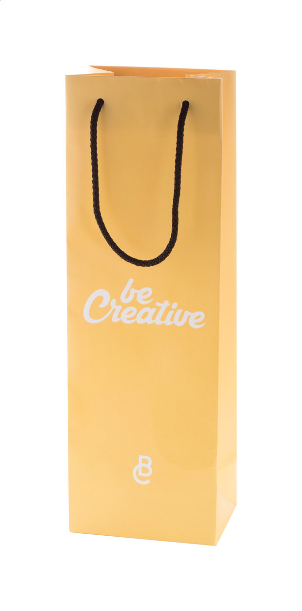 Bolsa de papel personalizada Vinoteca - Layana impreso con logotipo
