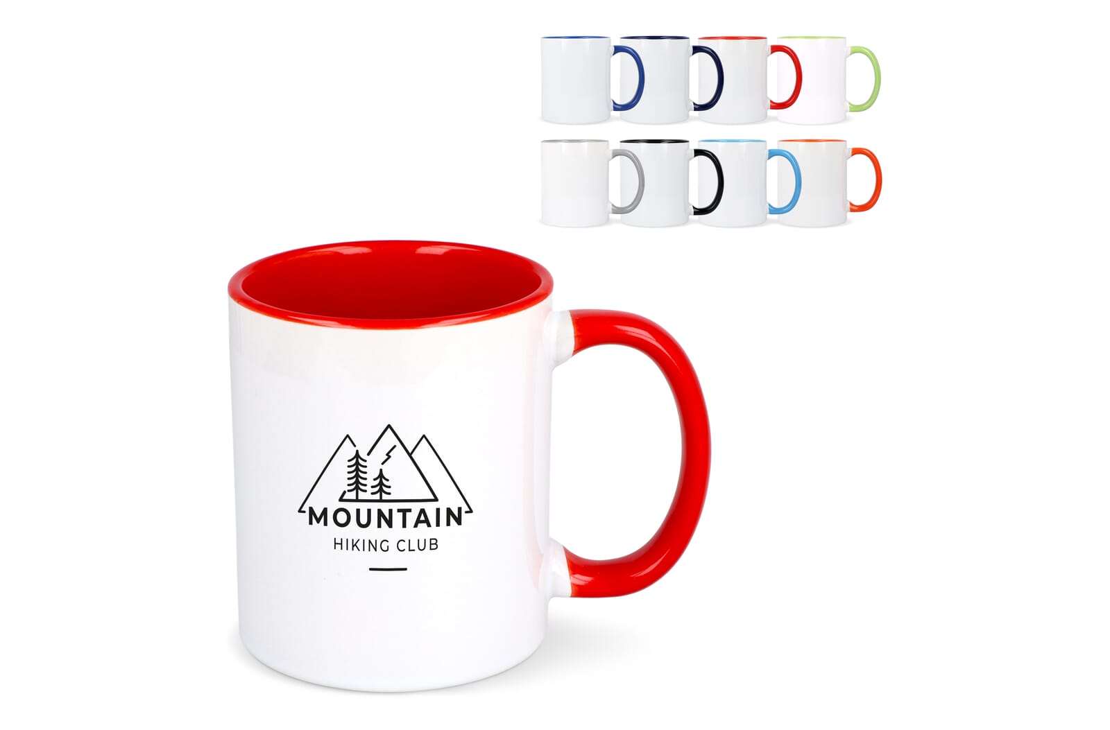 Taza de sublimación Oslo con color interior - Mazarambroz