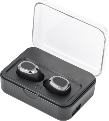 Auriculares inalámbricos ABS intraurales con banco de energía - Getafe