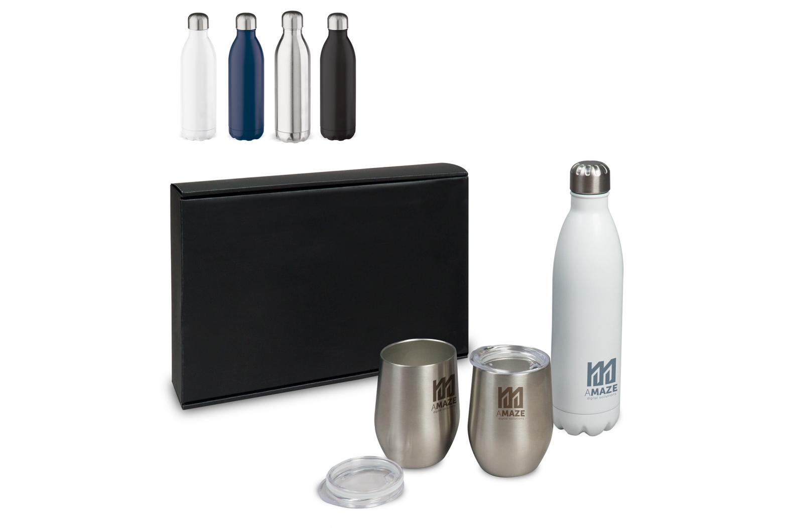 Set de Botella Térmica y Taza Swing - Montmajor