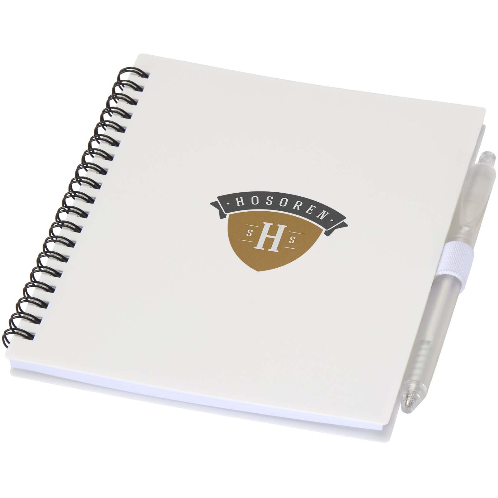 Cuaderno y bolígrafo reciclados Niove - Laperdiguera