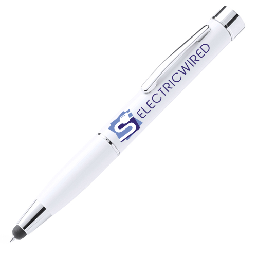 Bolígrafo Tecnológico Multifuncional con Power Bank y Stylus - Bergasa