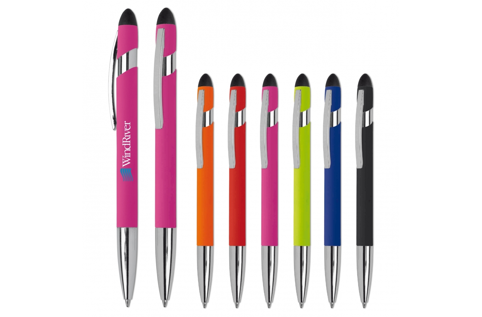 Bolígrafo de aluminio con punta de lápiz óptico - Subirats