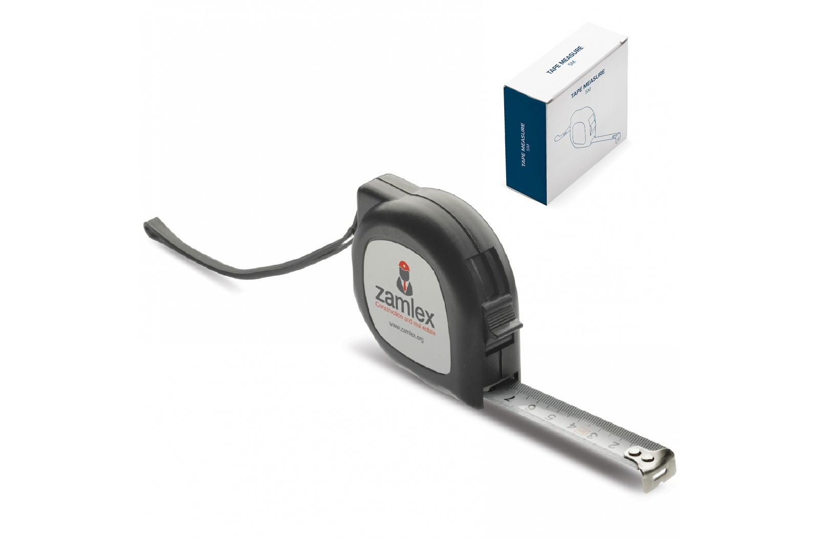 Cinta métrica de cinco metros con área de impresión grande - El Masnou