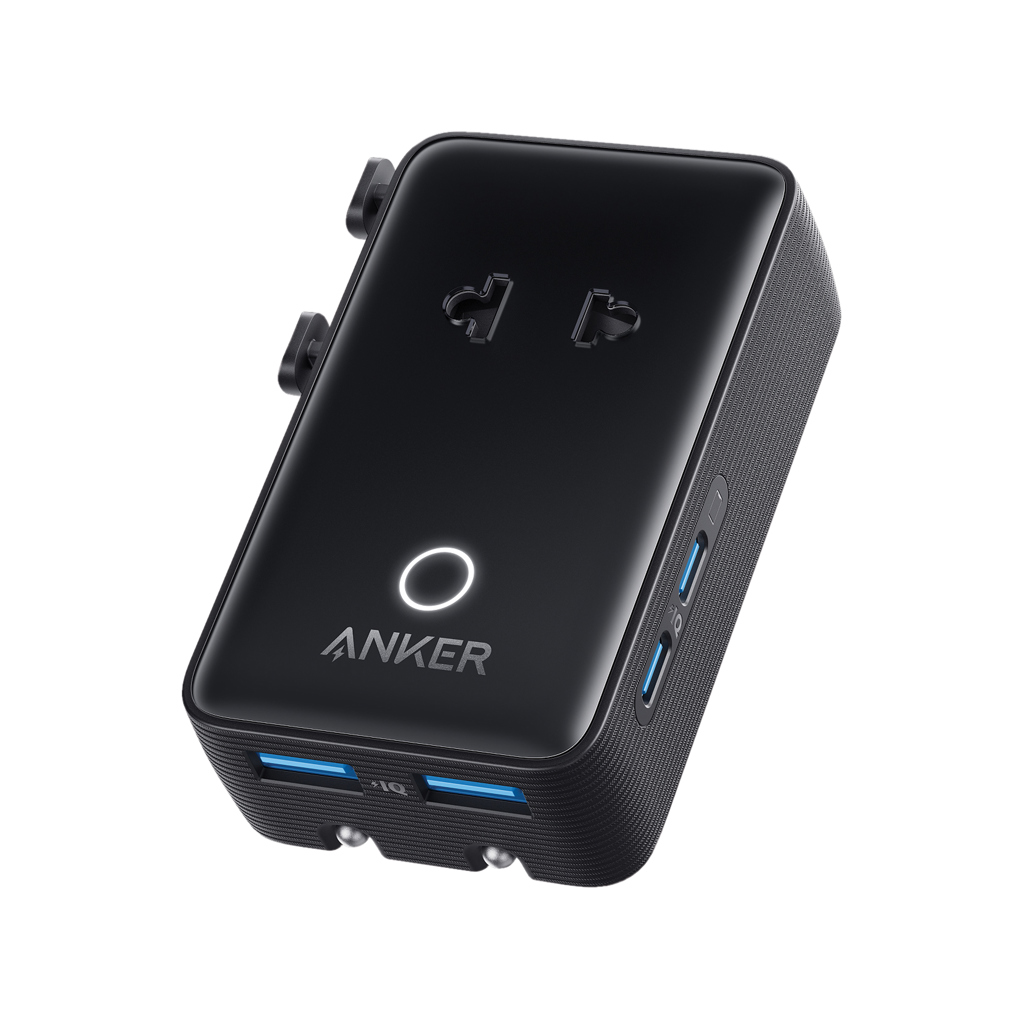 Adaptador de Viaje Compacto Anker 5-en-1 - Cerveruela impreso con logotipo