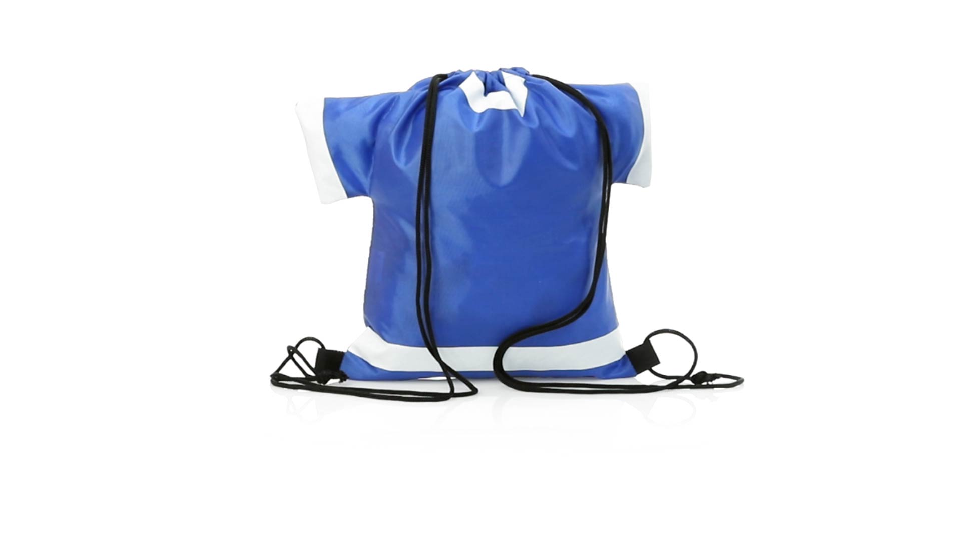 Mochila con cordón con diseño divertido para adultos en forma de camiseta - Cervera del Río Alhama