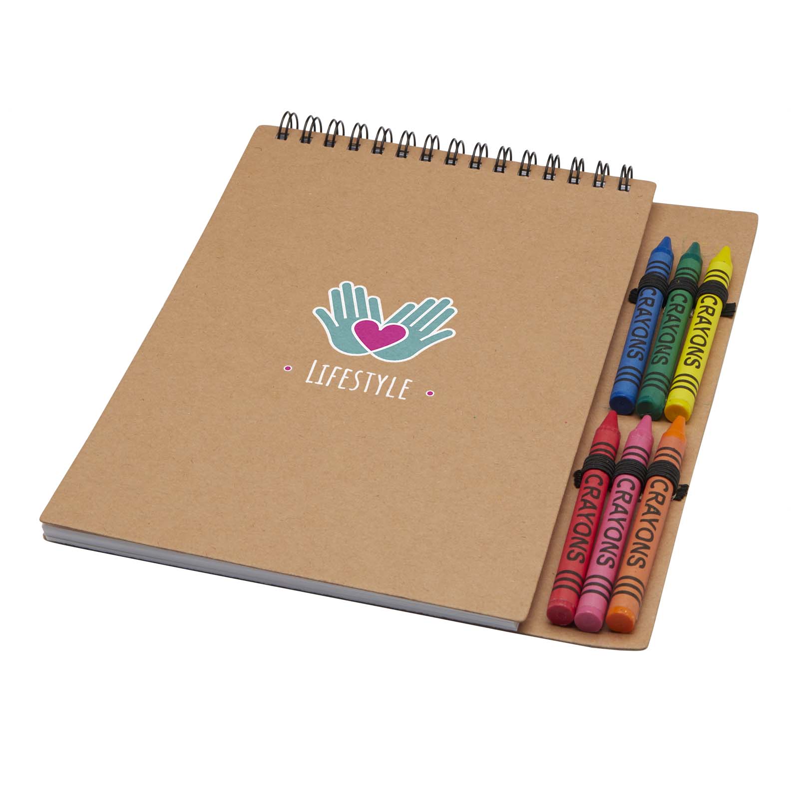 Cuaderno Creativo A5 con Crayones - Almochuel