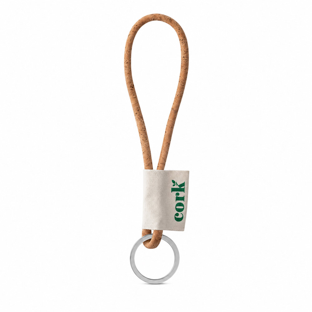Muestra Impresa de Lanyard de Corcho Corto - Kastilien-León