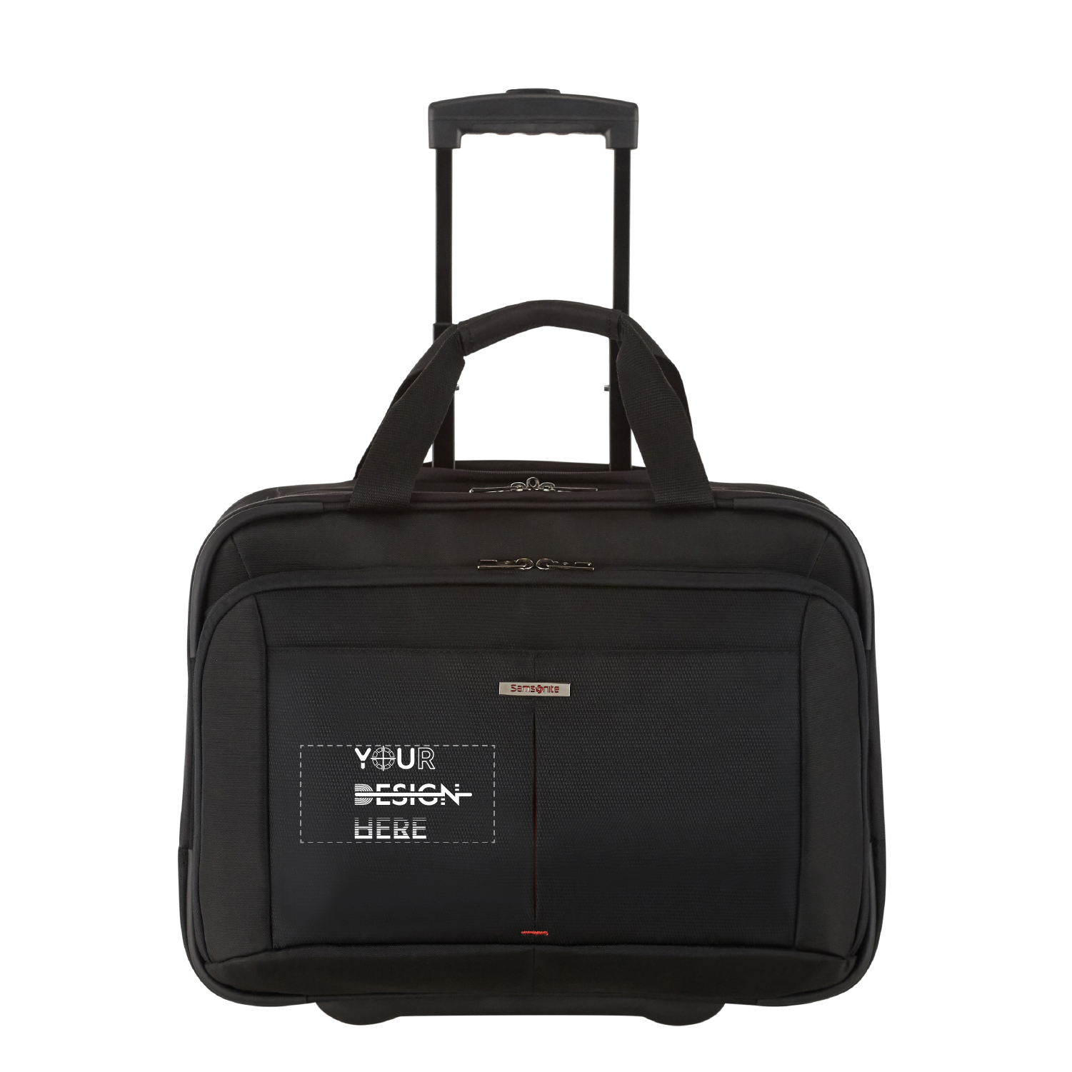 Samsonite Guardit 2.0 Rolling Tote 17.3 impreso con logotipo