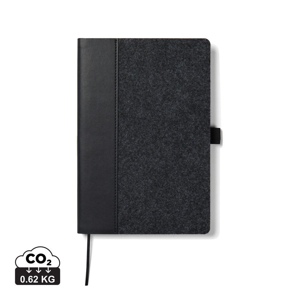 Cuaderno Écologico de Fieltro Reciclado - Alegría-Dulantzi