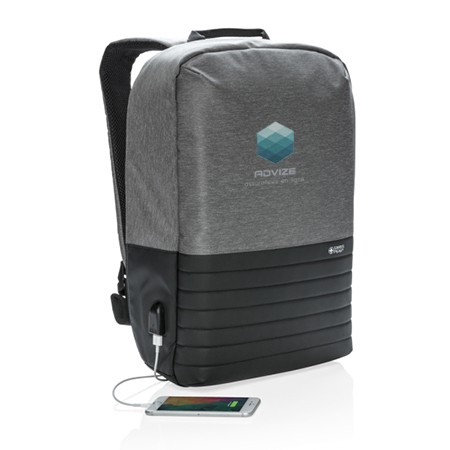 Mochila antirrobo para portátil con puerto de carga USB - Murero