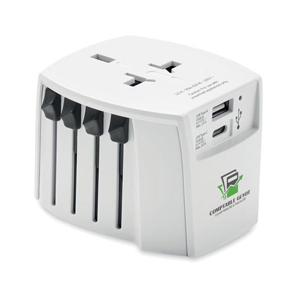 Adaptadores de viaje impresos - | Zaprinta España Adaptadores de viaje impresos - | Zaprinta España